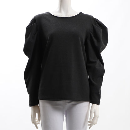 ネックラインパイピングパワショルカットソー