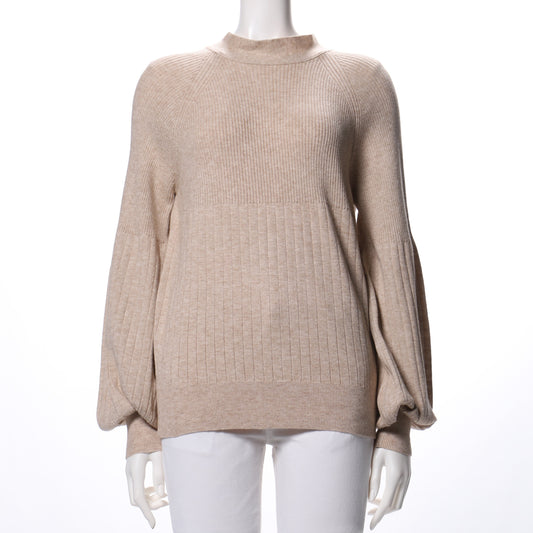 バックリボンデザインニット