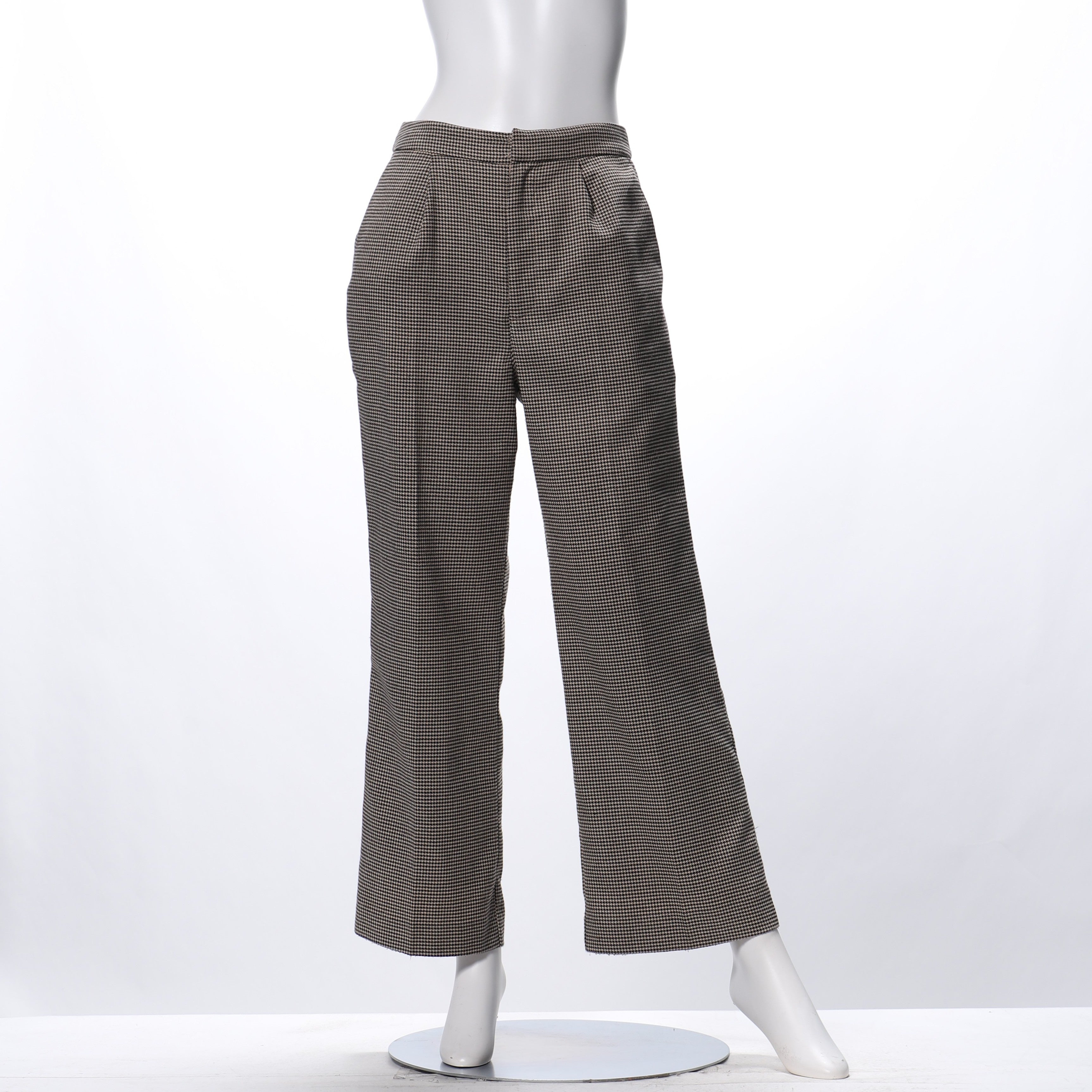 ガンクラブチェックストレートパンツ