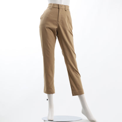 バックウエストゴムテーパードパンツ