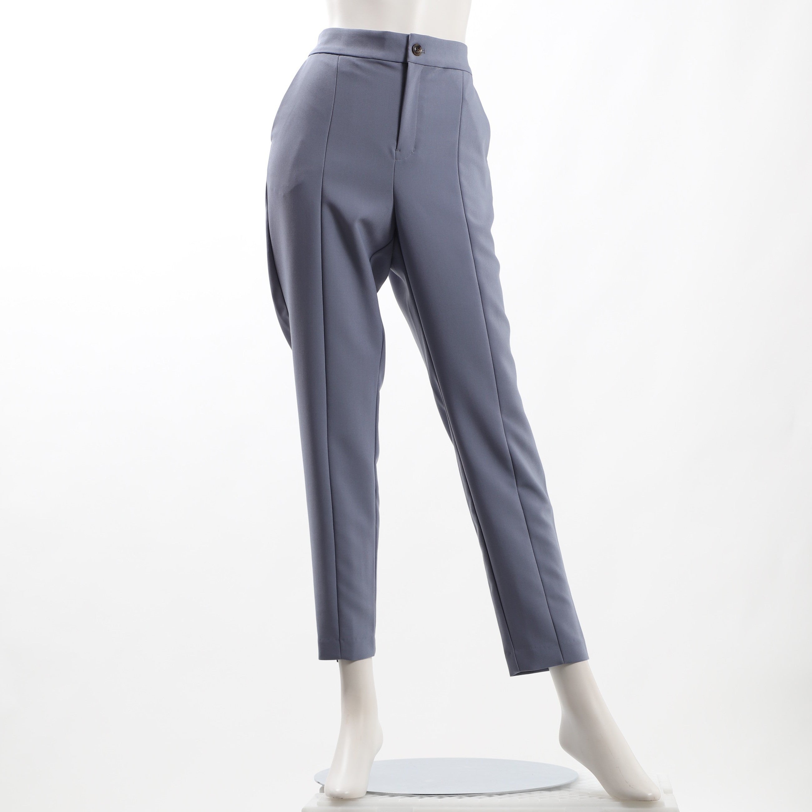 バックウエストゴムテーパードパンツ