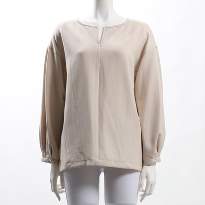 エルテルサージオープンフロントネックブラウス