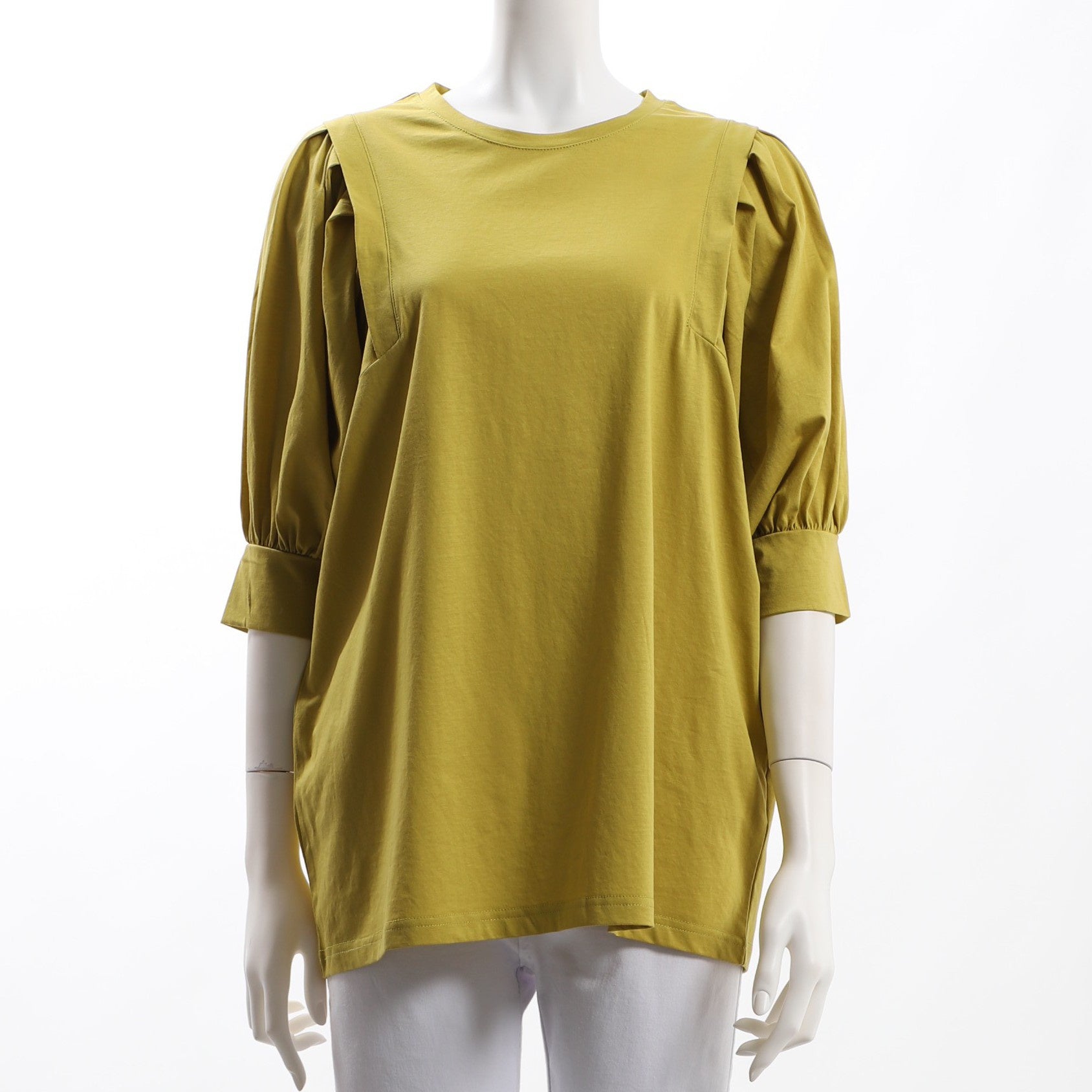 パフスリーブカットソー