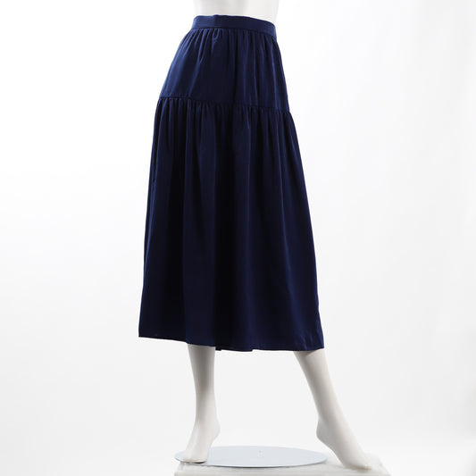 切替デザインギャザースカート