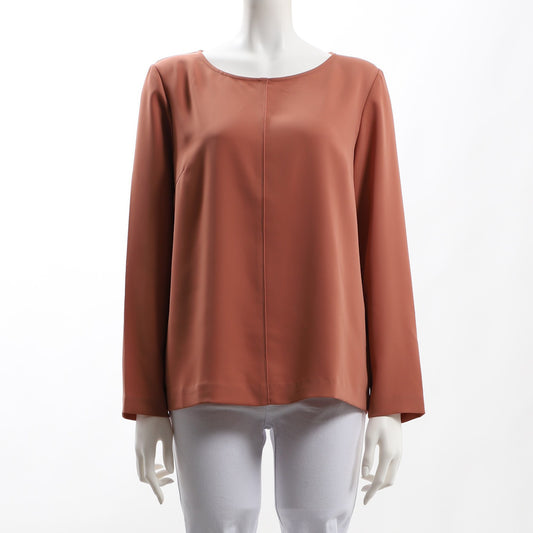 ボートネックブラウス