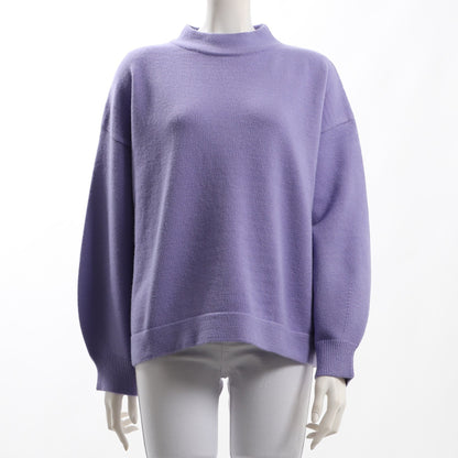 ふんわりお袖ハイネックニット