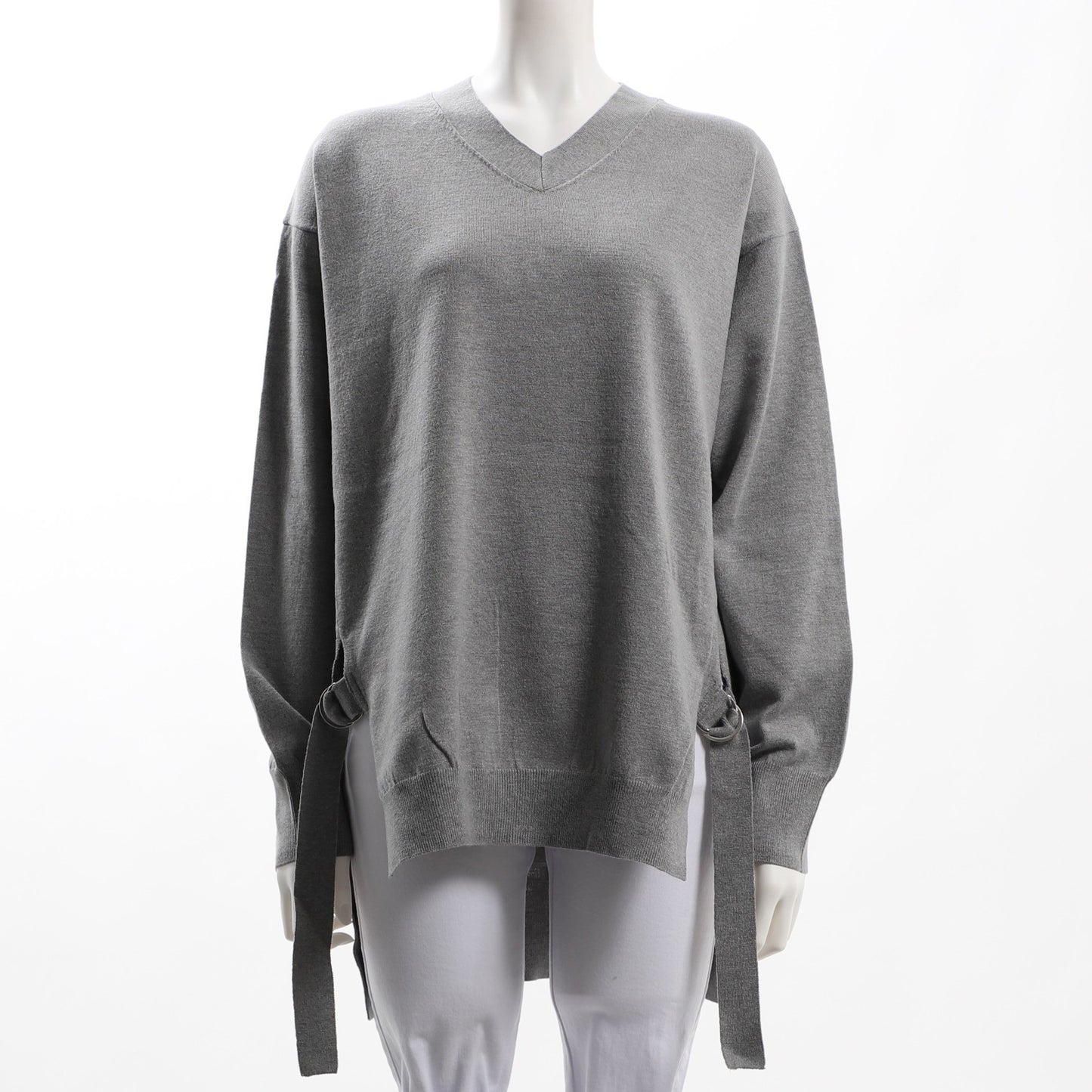 サイドスリットバックテールニット