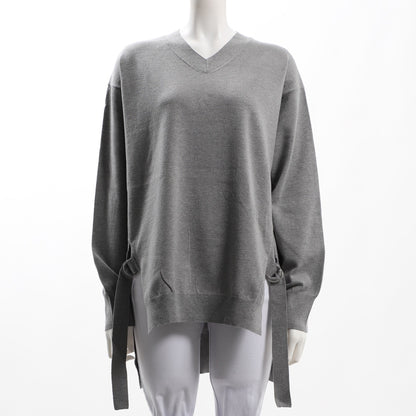 サイドスリットバックテールニット