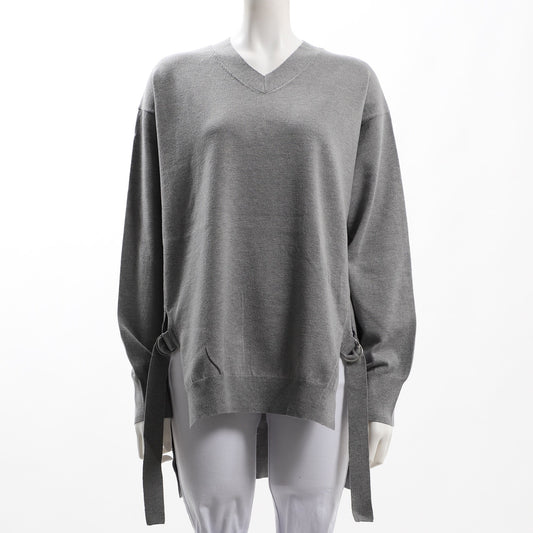 サイドスリットバックテールニット