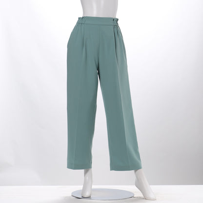 ウエストゴムタックパンツ