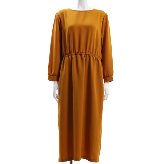 ウエストゴムワンピース