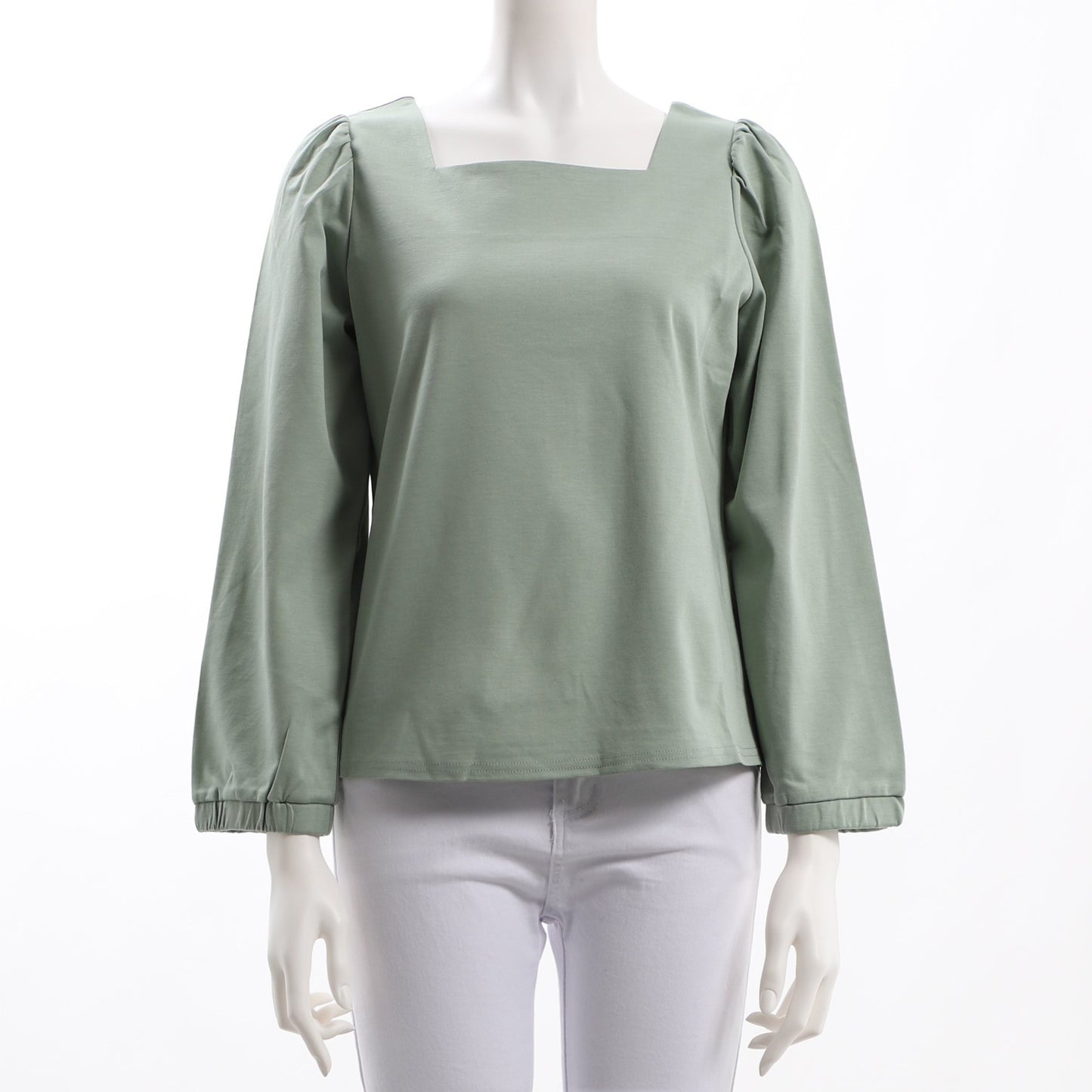 スクエアネックカットソー