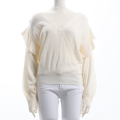 レイヤードデザインニット