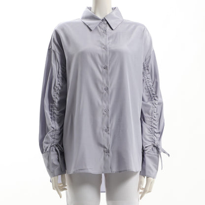 ドロストデザインシャツ