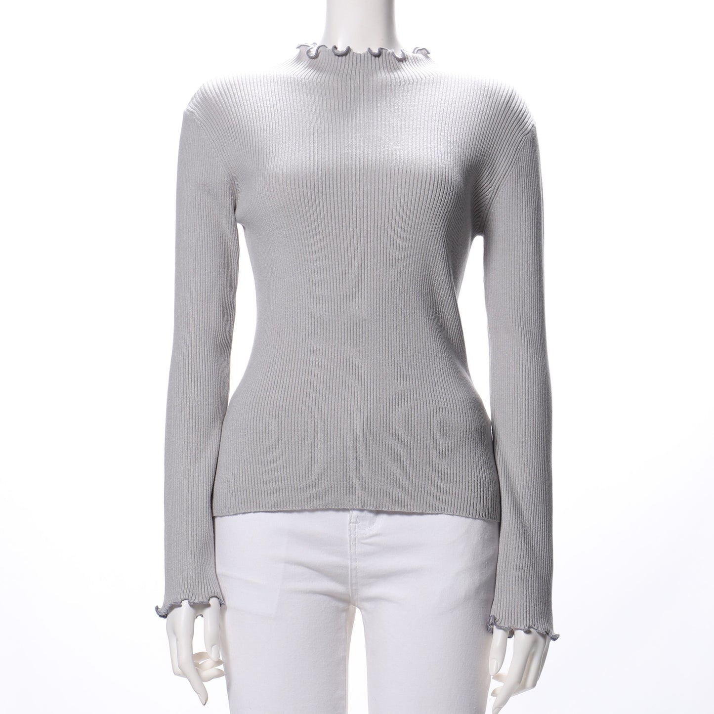 メロー加工リブニット