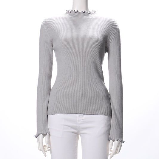 メロー加工リブニット