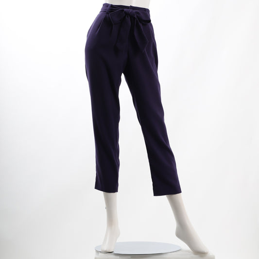 ウエストリボンすっきりパンツ