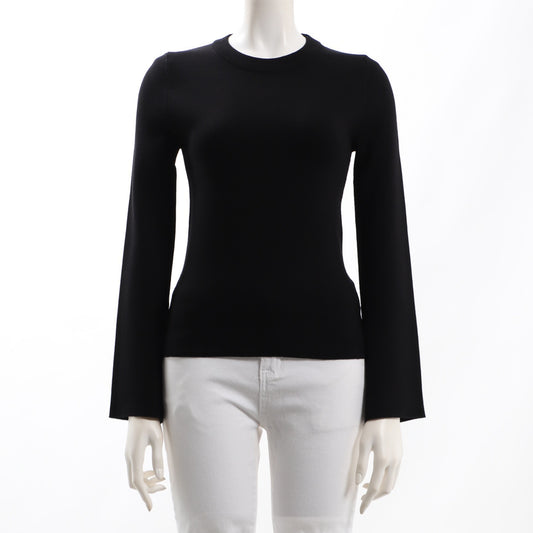 フレアスリーブニット