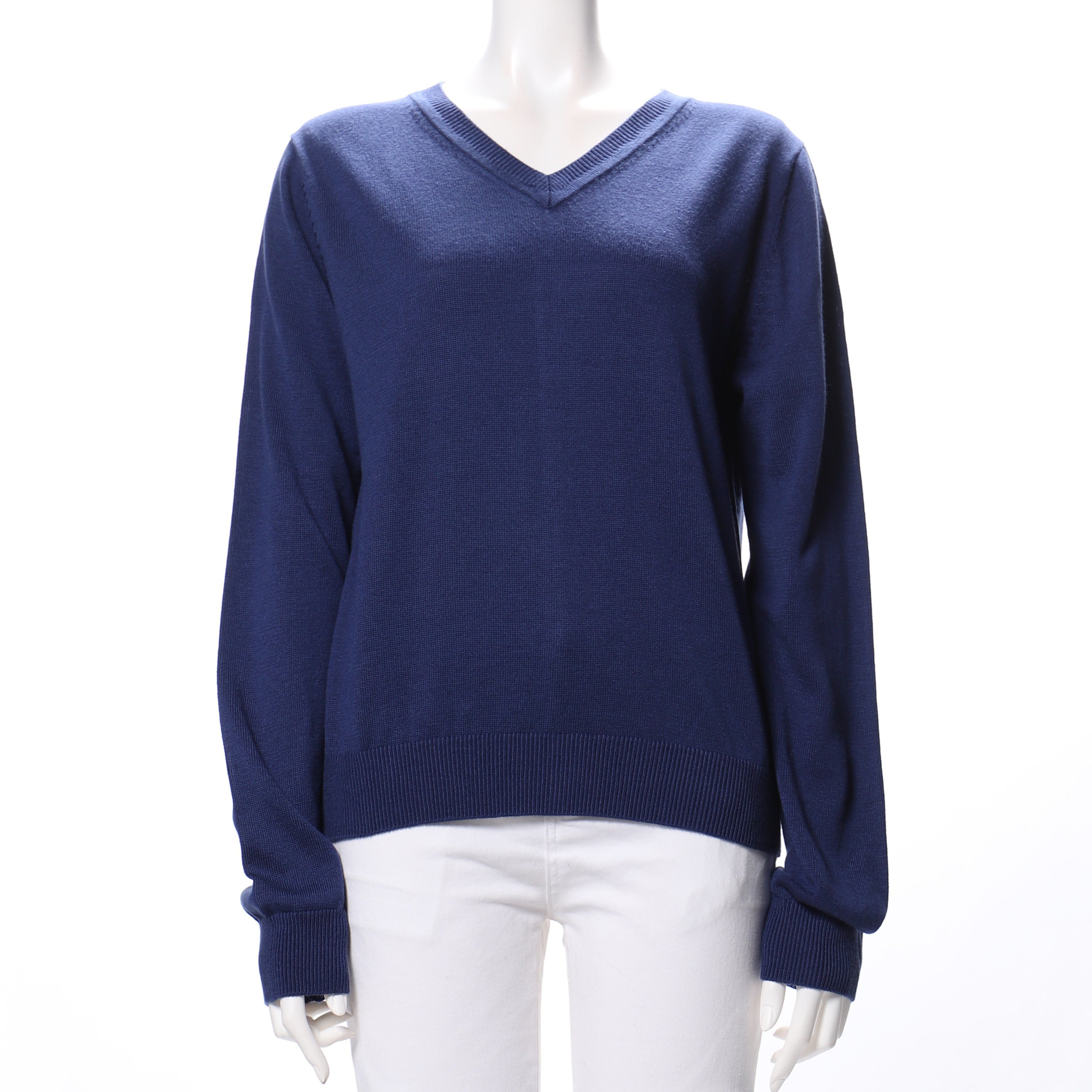 バックボタンニット