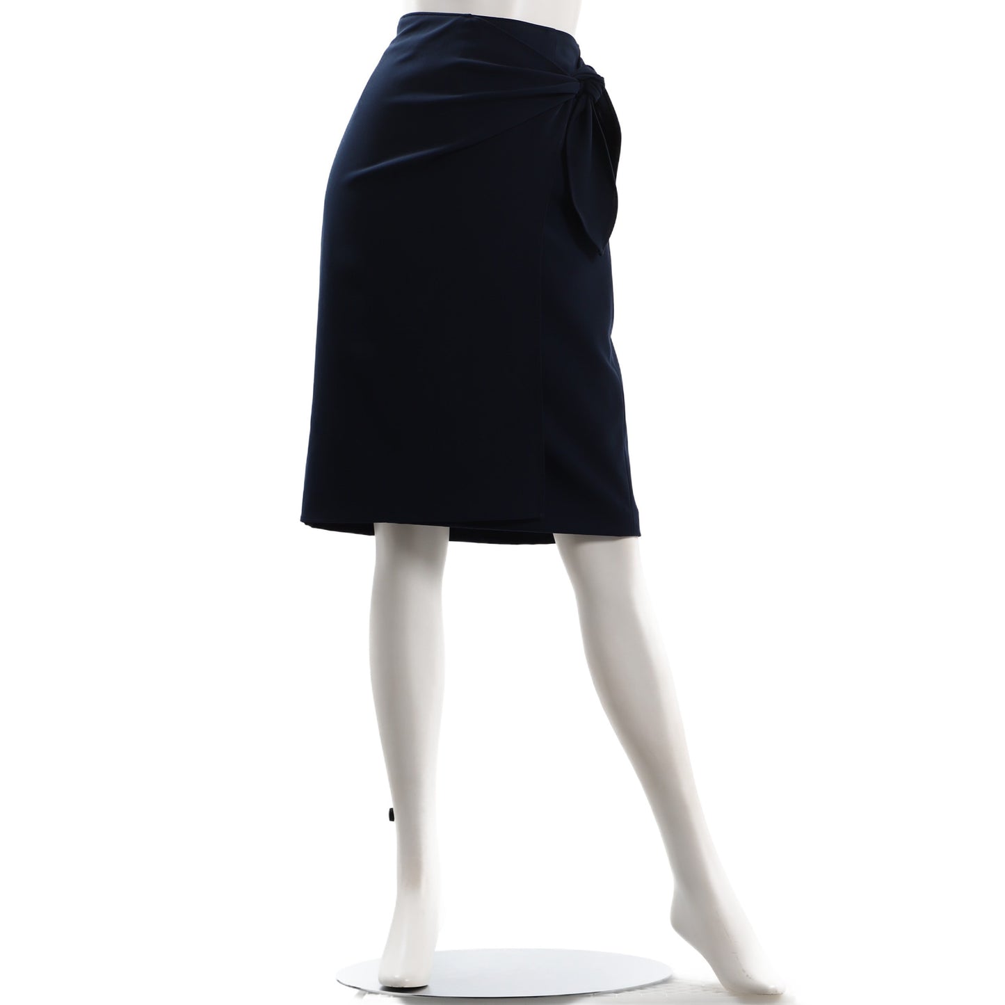 リボンデザインラップ風スカート