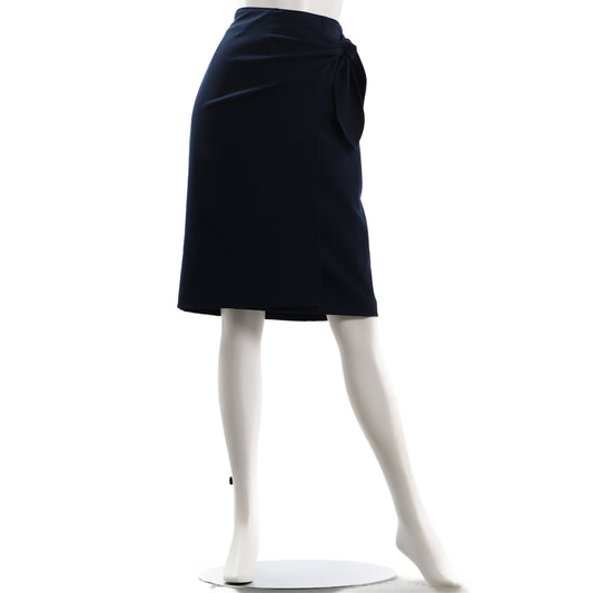 リボンデザインラップ風スカート