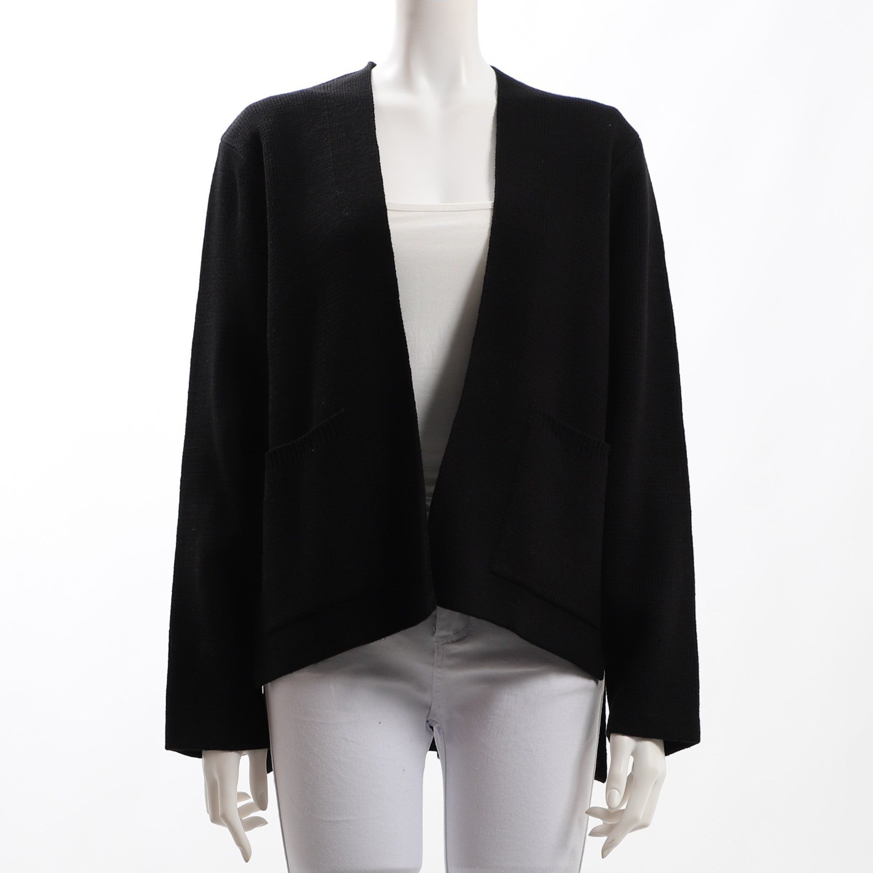 アウトポケットニットカーディガン