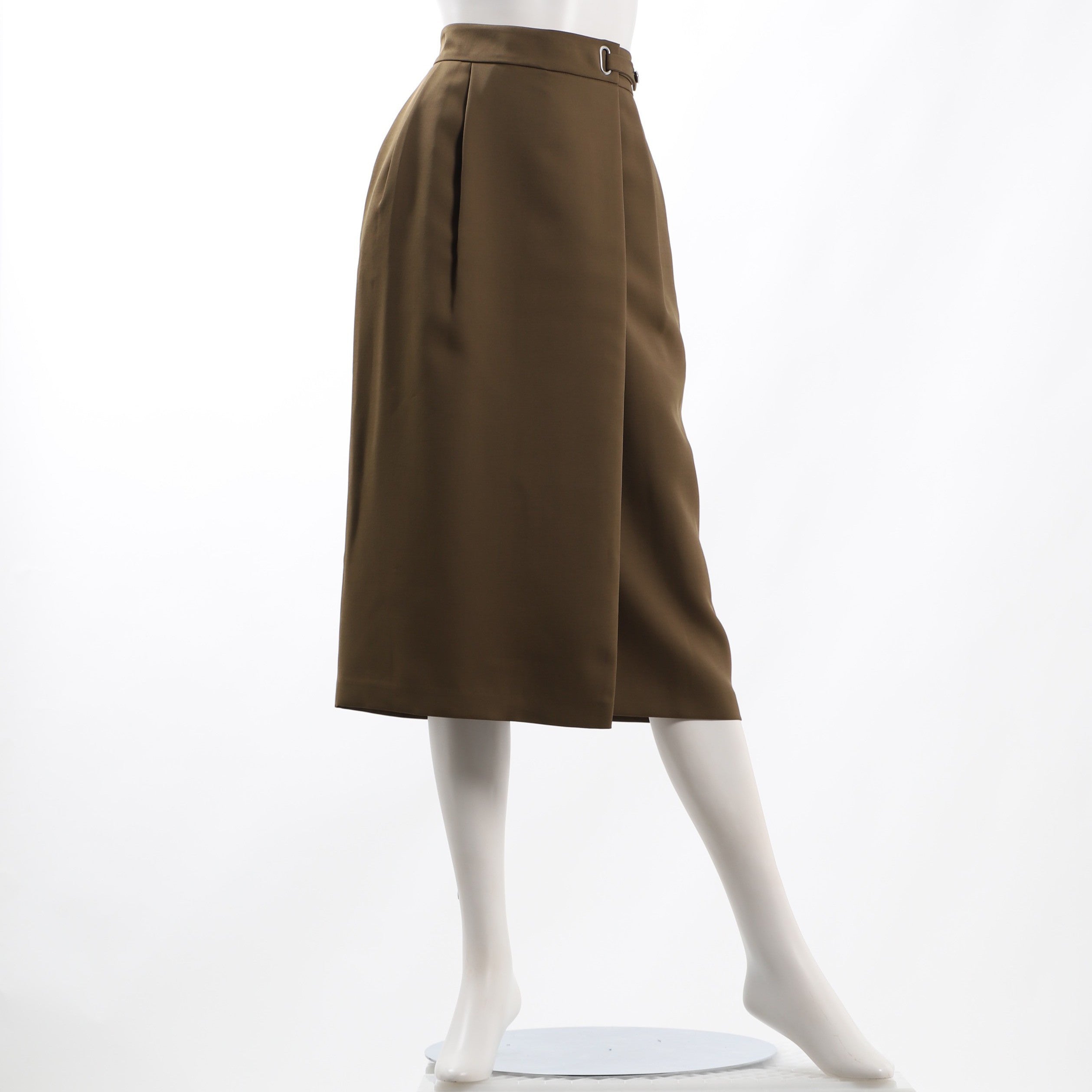 ポリエステルツィルラップスカート