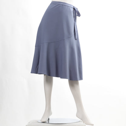 ヴィンテージリネンライク切り替えスカート