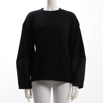 キルティング切り替えクルーネックカットソー