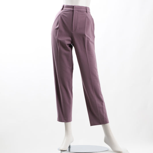 カシミヤタッチ両面起毛テーパードパンツ