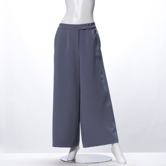 ウエストデザインワイドパンツ