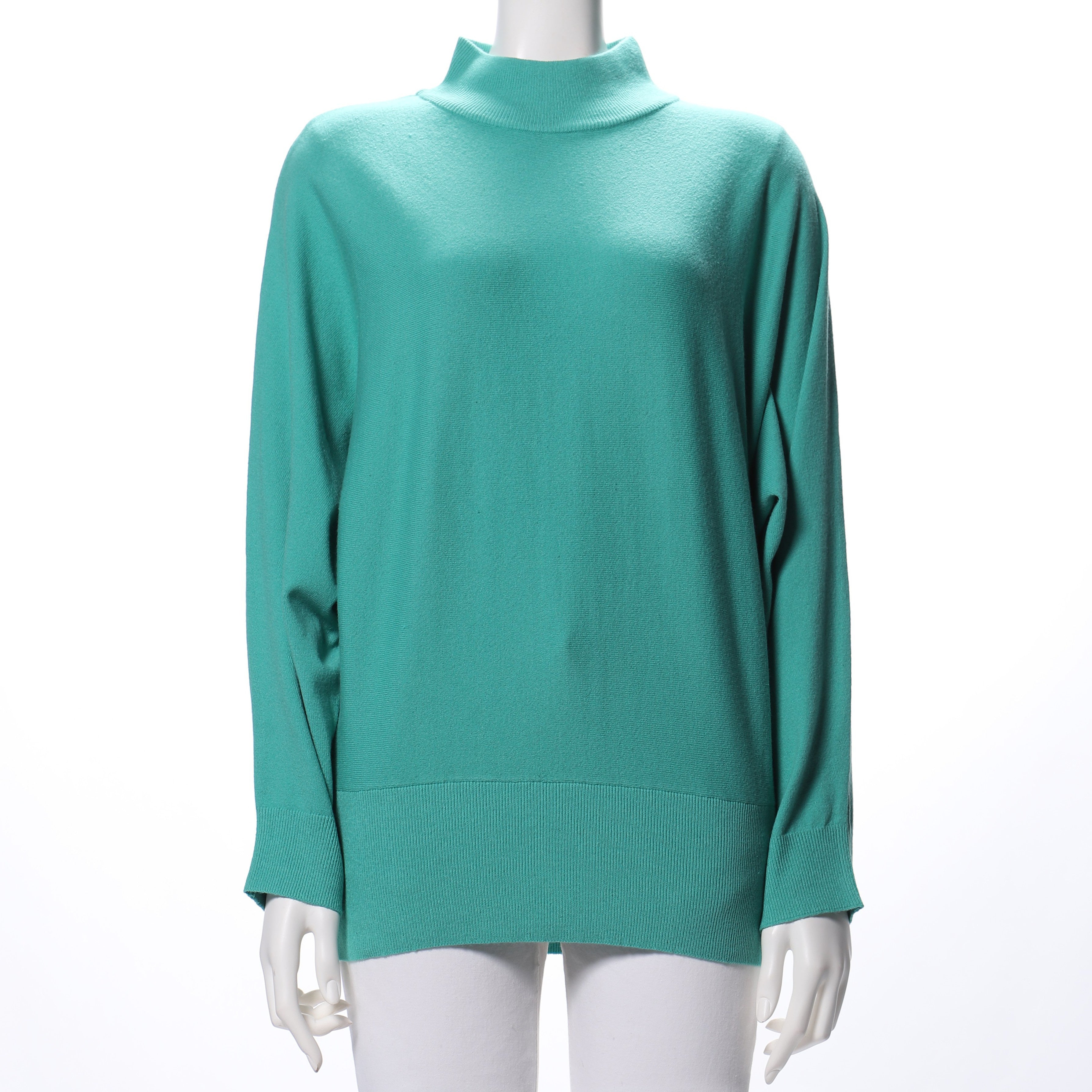 ボトルネックハイゲージニット