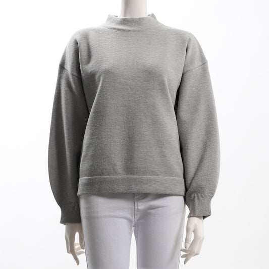 ふんわりお袖ハイネックニット