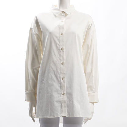 オーバーシルエット前開きシャツ