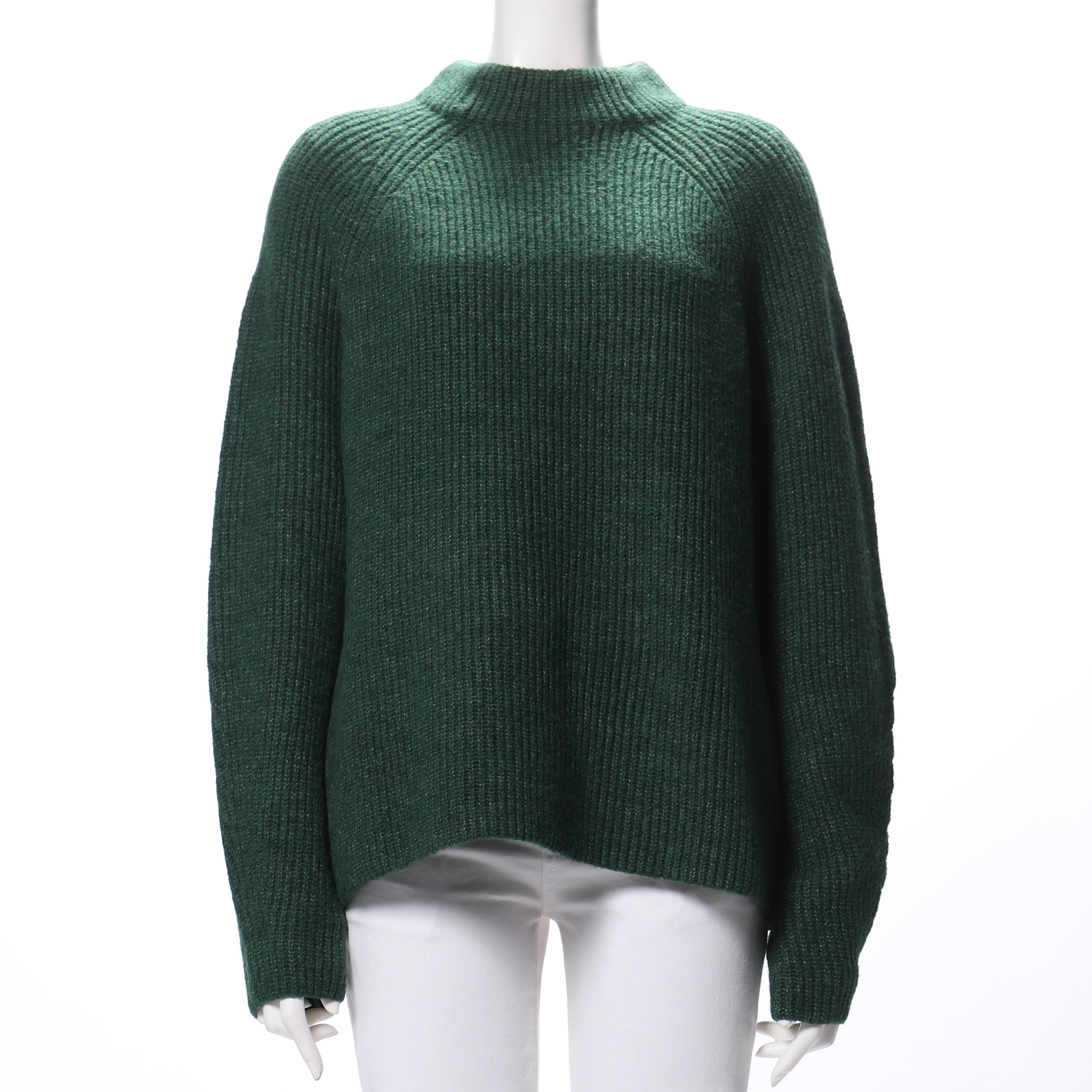 エアリーリブハイネックニット