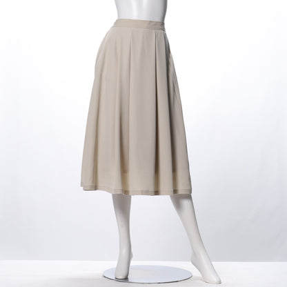 バックゴムタック入りフレアスカート