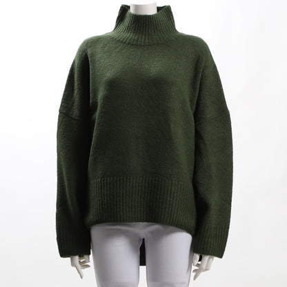 ルースシルエットハイネックニット