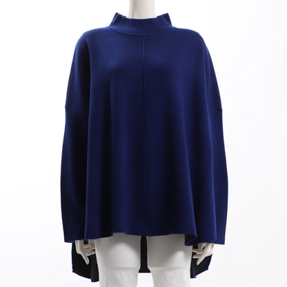 リバーシブルポンチョ風プルオーバー