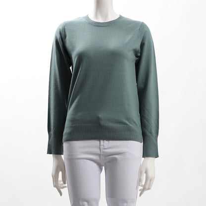 ベーシッククルーネックニット