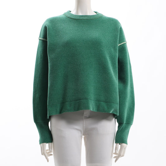 ボリュームスリーブドロップショルダーニット