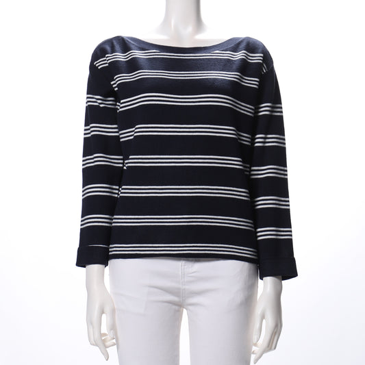 ボーダー柄ニット