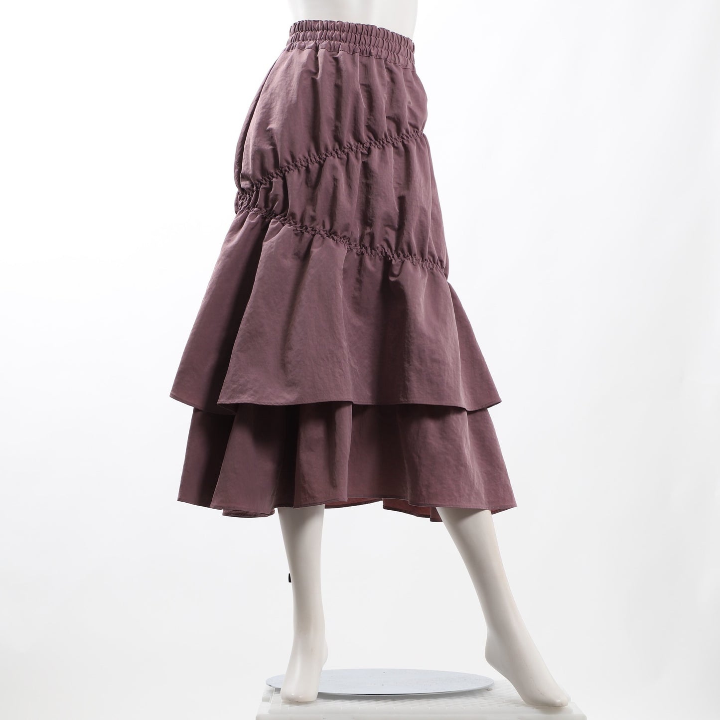 ギャザーティアードスカート