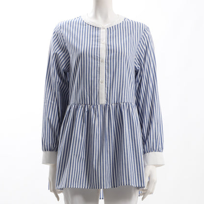 ストライプティアードチュニック