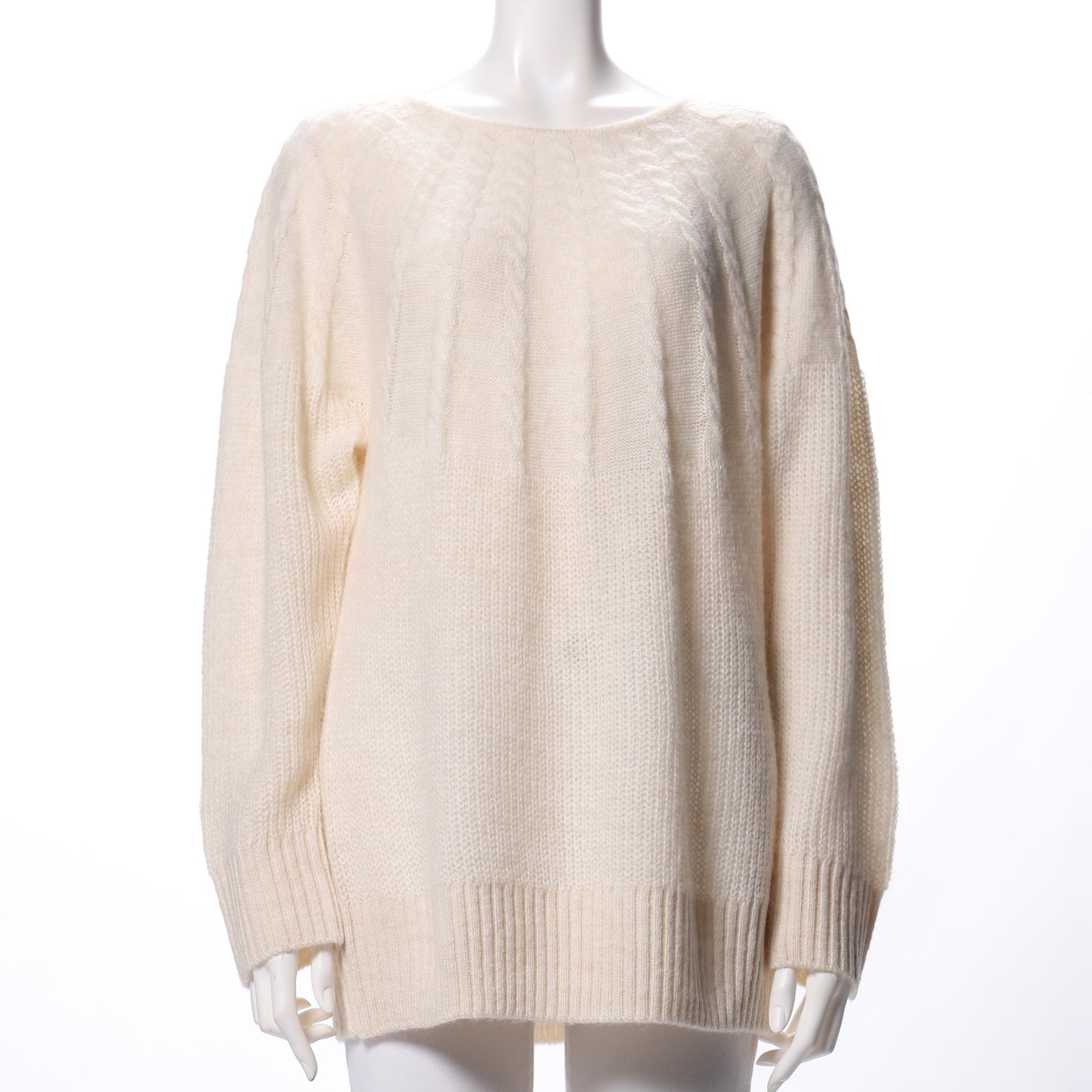 編地切り替えニット