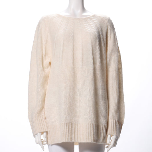 編地切り替えニット