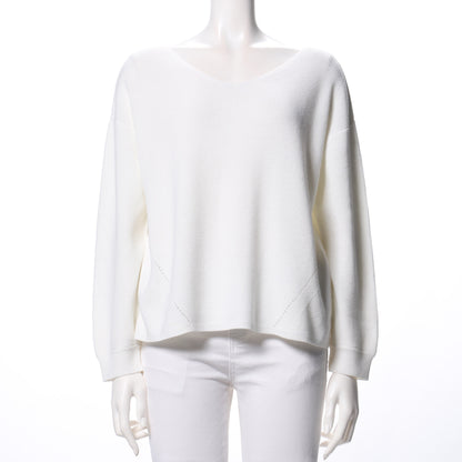 Ｖネックドロップショルダーニット