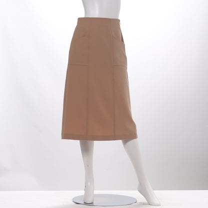 パッチポケットデザインタイトスカート