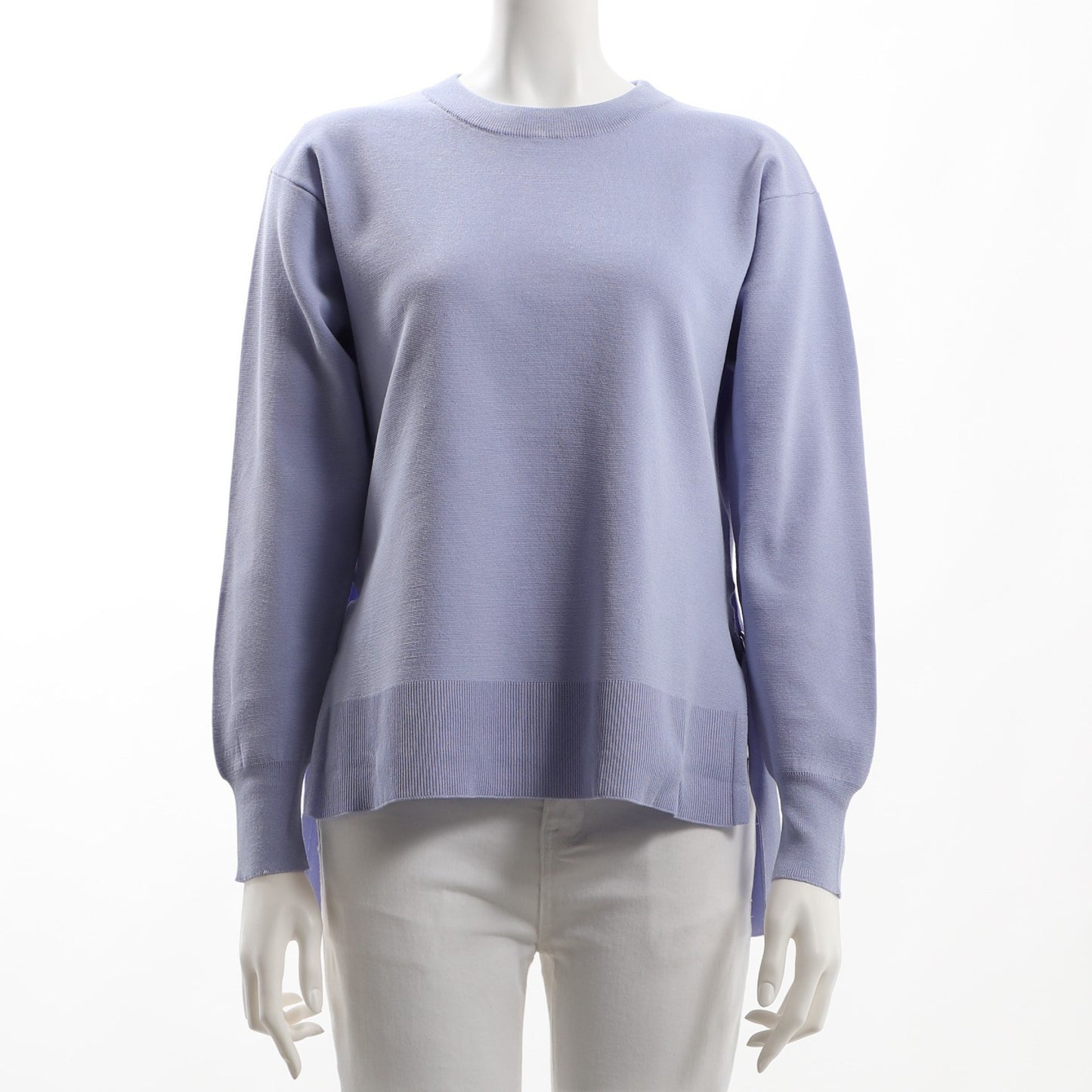 サイドベルトバックテールニット