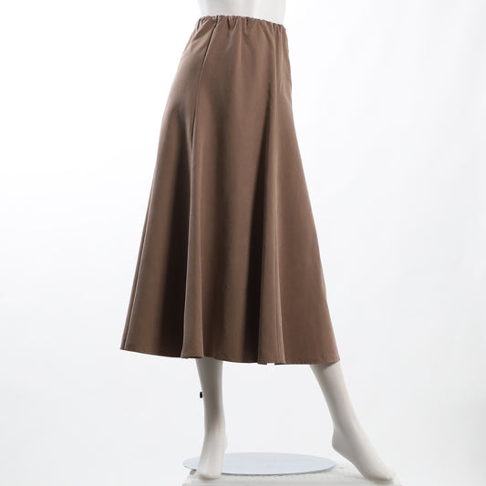 シンプルデザインAラインスカート