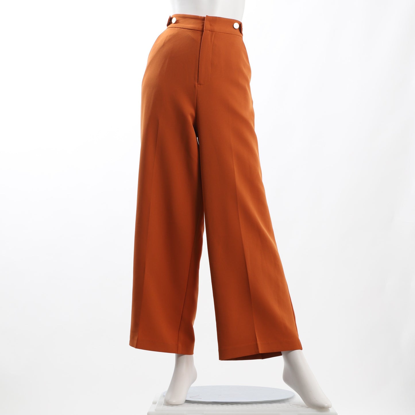 サイド切替フレアスカート